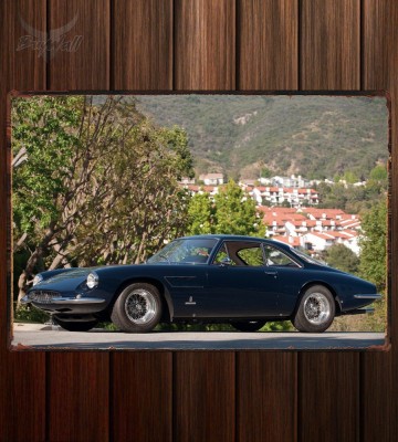 Металлическая табличка Ferrari 500 Superfast